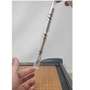 12 pcs Invitation scroll Love Letter Holder Tube Acrylic Scrolls Wedding Baby